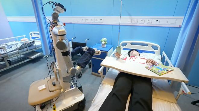 」中国机器人大军上岗！看呆歪果仁pg模拟器试玩硅谷还在「卷PPT(图21)